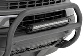 Nudge Bar | 20 Inch Black Single Row LED | Ford Bronco Sport (21-23)